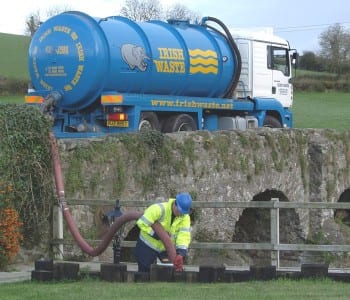 Industrial septic tank and cess pool cleaning